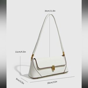 NWOT White Shoulder Purse